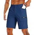 MAGCOMSEN Men's Hiking Cargo Shorts 9" Quick Dry Lightweight Summer Casual Shorts for Men Work Golf Outdoor 5 Pockets
