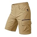 MAGCOMSEN Men's Hiking Cargo Shorts 9" Quick Dry Lightweight Summer Casual Shorts for Men Work Golf Outdoor 5 Pockets