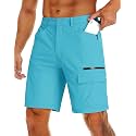 MAGCOMSEN Men's Hiking Cargo Shorts 9" Quick Dry Lightweight Summer Casual Shorts for Men Work Golf Outdoor 5 Pockets