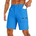 MAGCOMSEN Men's Hiking Cargo Shorts 9" Quick Dry Lightweight Summer Casual Shorts for Men Work Golf Outdoor 5 Pockets