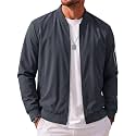 MAGCOMSEN Men39s Jacket Lightweight Windbreaker Bomber Jacket