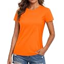 MAGCOMSEN Women's Short Sleeve T-Shirts UPF 50+ Sun Protection Shirts Quick Dry Athletic Running Workout Tops Rash Guard
