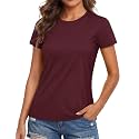 MAGCOMSEN Women's Short Sleeve T-Shirts UPF 50+ Sun Protection Shirts Quick Dry Athletic Running Workout Tops Rash Guard