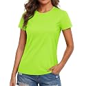 MAGCOMSEN Women's Short Sleeve T-Shirts UPF 50+ Sun Protection Shirts Quick Dry Athletic Running Workout Tops Rash Guard