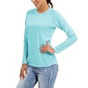 MAGCOMSEN Women's UPF 50+ Sun Protection Shirts Long Sleeve Performance T Shirts for Running, Workout, Fishing, Hiking