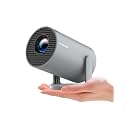 Magcubic Mini Projector with WiFi and Bluetooth, Portable HY300Pro, in Gray