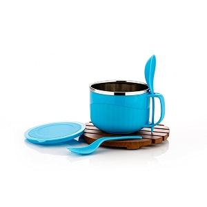 Maggi Noodles Soup Bowl with Spoon