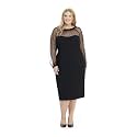 Maggy London Women's Illusion Dress Occasion Event Party Holiday Cocktail Guest of Wedding.