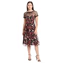 Maggy London Women's Illusion Dress Occasion Event Party Holiday Cocktail Guest of Wedding.