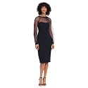 Maggy London Women's Illusion Dress Occasion Event Party Holiday Cocktail Guest of Wedding.