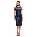 Maggy London Women's Illusion Dress Occasion Event Party Holiday Cocktail Guest of Wedding.