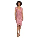 Maggy London Women's Maggy London Women's Dresses Holiday Sequin Dress Event Occasion Cocktail Party Guest of