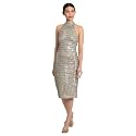 Maggy London Women's Maggy London Women's Dresses Holiday Sequin Dress Event Occasion Cocktail Party Guest of