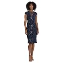 Maggy London Women's Maggy London Women's Dresses Holiday Sequin Dress Event Occasion Cocktail Party Guest of