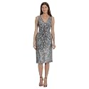 Maggy London Women's Maggy London Women's Dresses Holiday Sequin Dress Event Occasion Cocktail Party Guest of