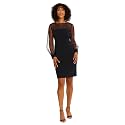 Maggy London Women's Maggy London Women's Dresses Illusion Dress Occasion Event Party Holiday Cocktail Guest of Wedding