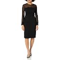 Maggy London Women's Maggy London Women's Dresses Illusion Dress Occasion Event Party Holiday Cocktail Guest of Wedding