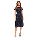 Maggy London Women's Maggy London Women's Dresses Illusion Dress Occasion Event Party Holiday Cocktail Guest of Wedding