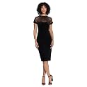 Maggy London Women's Maggy London Women's Dresses Illusion Dress Occasion Event Party Holiday Cocktail Guest of Wedding