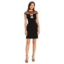 Maggy London Women's Maggy London Women's Dresses Illusion Dress Occasion Event Party Holiday Cocktail Guest of Wedding