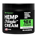 Magic Hemp Cream with Hemp Oil, Turmeric, Arnica &amp; Menthol – Botanical Cream with a Cooling Sensation for Localized Application (8oz)