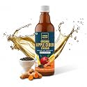Magic Leaf Organic Apple Cider Vinegar with Mother, 500 ml | Turmeric, Black Pepper &amp; Stevia Extract | Himalayan ACV &amp; Supports Digestion | Raw, Unfiltered &amp; Unpasteurized