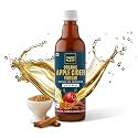 Magic Leaf Organic Apple Cider Vinegar with Mother, 500 ml | Fenugreek, Cinnamon &amp; Stevia Extract | Himalayan ACV &amp; Supports Digestion | Raw, Unfiltered &amp; Unpasteurized