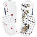 Magic Makers One Way Forcing Blue Bicycle Back Decks Combo Queen of Clubs and Ace of Hearts - 2 Decks Included