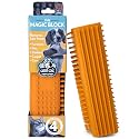 Magic Pet Hair Block Brush (Canyon Orange) | Ultimate Dog &amp; Cat Hair Remover for Sofa, Furniture, Carpet, Bedding, and Clothing | Reusable, Durable, and Easy to Use