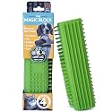 Magic Pet Hair Block Brush (Field Green) | Ultimate Dog &amp; Cat Hair Remover for Sofa, Furniture, Carpet, Bedding, and Clothing | Reusable, Durable, and Easy to Use