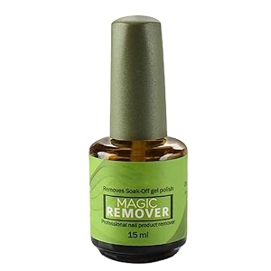 magic remover gel nail polish remover within 1-2 mins soak off remover tools 15 ml