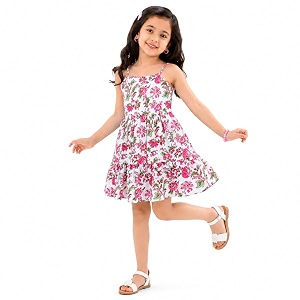 The Magic Wand Kids Girls Printed Casual