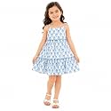 The Magic Wand Kids Girls Printed Cotton