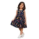 The Magic Wand Kids Girls Printed Cotton