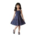 The Magic Wand Kids Girls Printed Cotton