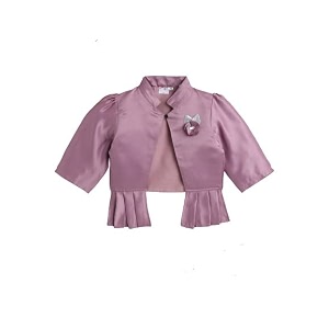 the magic wand stylish shrugs for kids baby girls full sleeves all over printed party wedding ethnic jacket perfect for any dress