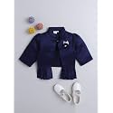 The Magic Wand Stylish Shrugs for Kids Baby Girls, Full Sleeves All Over Printed Party, Wedding, Ethnic Jacket Perfect for Any Dress