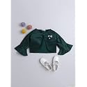 The Magic Wand Stylish Shrugs for Kids Baby Girls, Full Sleeves All Over Printed Party, Wedding, Ethnic Jacket Perfect for Any Dress