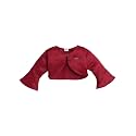 The Magic Wand Stylish Shrugs for Kids Baby Girls, Full Sleeves All Over Printed Party, Wedding, Ethnic Jacket Perfect for Any Dress