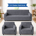 Magical Jacquard 311 Seater Sofa Floral Cover