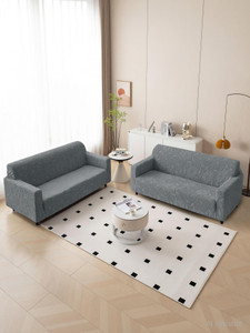 Magical Jacquard 33 Seater L-Shape Sofa Floral