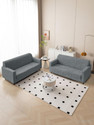 Magical Jacquard 33 Seater L-Shape Sofa Floral