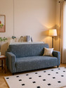 Magical Jacquard 3 Seater Sofa Floral Cover