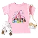 Magical Shirts Women Girls Family Vacation Matching Shirt Magic Kingdom T-Shirt Mommy and Me Trip Short Sleeve Tops