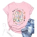 Magical Shirts Women Girls Family Vacation Matching Shirt Magic Kingdom T-Shirt Mommy and Me Trip Short Sleeve Tops