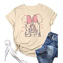 Magical Shirts Women Girls Family Vacation Matching Shirt Magic Kingdom T-Shirt Mommy and Me Trip Short Sleeve Tops