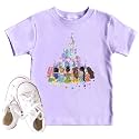Magical Shirts Women Girls Family Vacation Matching Shirt Magic Kingdom T-Shirt Mommy and Me Trip Short Sleeve Tops
