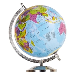 Magicwand10 Inch ht Chrome BasePolitical Educational Laminated