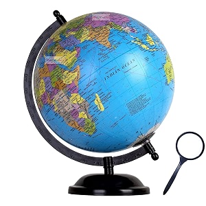 Magicwand10 Inches ht Black with MagnifierPolitical Educational