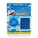 Magicwand ATM Piggy Bank|Mini ATM|Coin Bank Money Saving Box with Password,【Cartoon Blue】 Kids Safe Money Bank for Kids with Auto Grab Note Slot